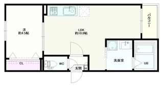 Jack takayokosukaI【3階】の間取り