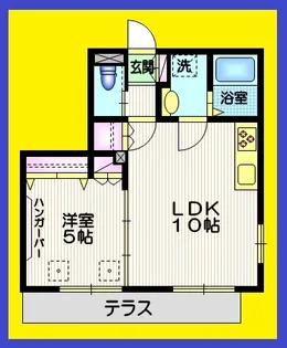 メゾン文理台【1階】の間取り