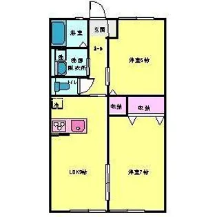 レトアフィオーレ【2階】の間取り