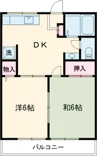 ローレルハイツ【2階】の間取り