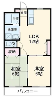 ワイズ【2階】の間取り