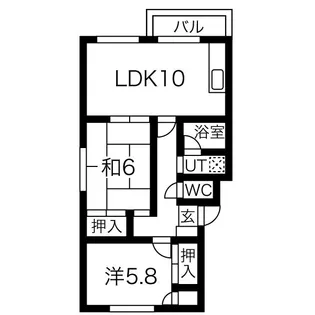 MOマンション【4階】の間取り