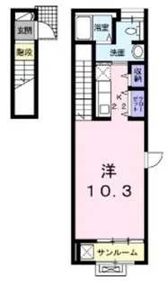 コンフォール C【2階】の間取り
