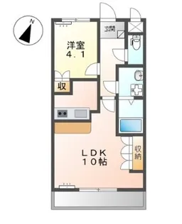 グレイス ヴィラ【1階】の間取り