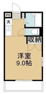 エスポワール中庄【1階】の間取り