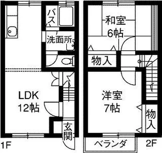 新潟県新潟市西区ときめき西2【一戸建】の間取り