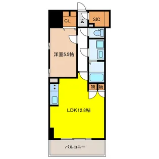 岐阜県岐阜市玉姓町3【マンション】の間取り