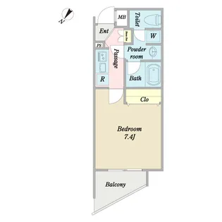 ディアレイシャス経堂【3階】の間取り