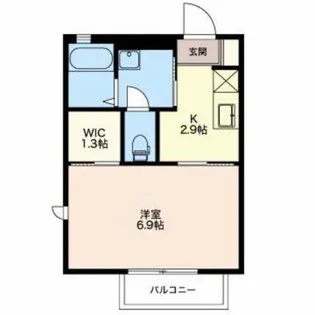フルール【1階】の間取り