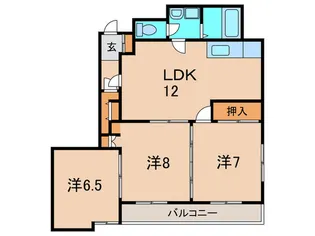 TMプラザ【3階】の間取り