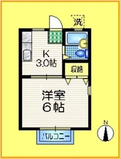 エレガンス【2階】の間取り