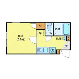 東京都荒川区町屋4【マンション】の間取り