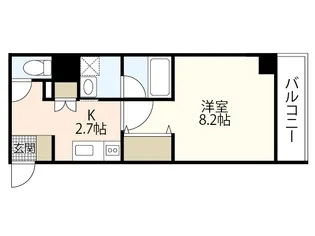 NOBBY SIESTA【6階】の間取り