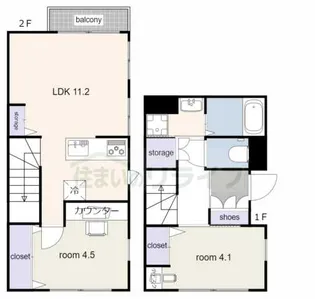 パークレジデンス下北沢の間取り