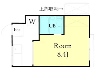 セブンミニマンション【1階】の間取り