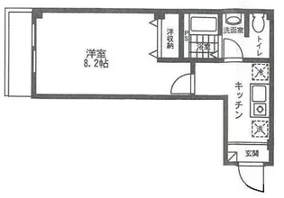 アリスタ【2階】の間取り