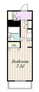 ベルハイツ座間【5階】の間取り