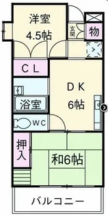 エルム大倉山第10【2階】の間取り