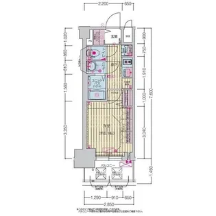 愛知県名古屋市中区上前津1【マンション】の間取り