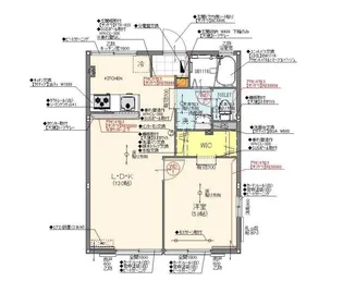 ハーモネート【1階】の間取り