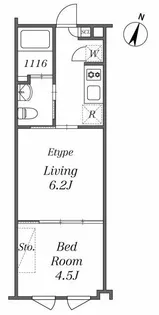 ユーレジデンス音羽【2階】の間取り