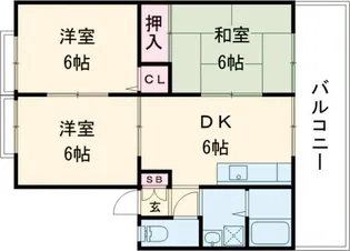 カサベルデ【2階】の間取り