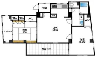 日豊ビル【3階】の間取り