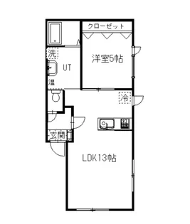 グランベール【2階】の間取り