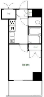 マルベリーラグーン勝どき【11階】の間取り