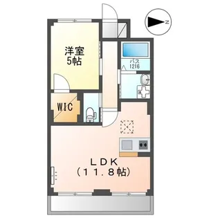 Luminous coat【1階】の間取り