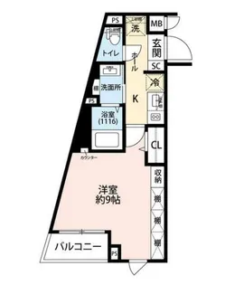 プレール・ドゥーク練馬II【2階】の間取り