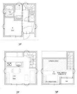 東京都大田区西六郷2【一戸建】の間取り