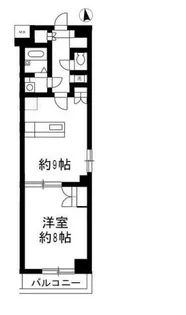 いずみマンションII【8階】の間取り
