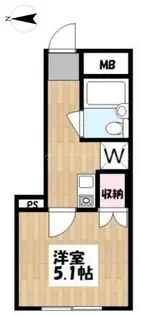 グロージェン代沢【2階】の間取り