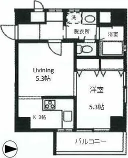 ヒルトップ・マンション【10階】の間取り
