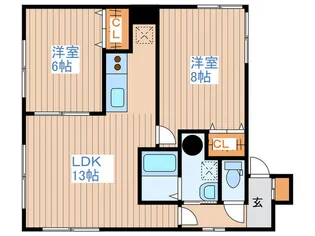 GRANA I【3階】の間取り