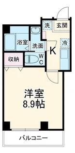 マイメゾン市川【4階】の間取り