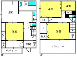 埼玉県さいたま市大宮区下町1【一戸建】の間取り