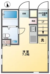 FARE鷺宮【1階】の間取り