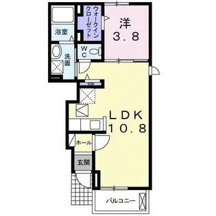 Casa Cereno【1階】の間取り
