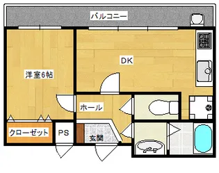 ペッテイ北島【3階】の間取り