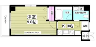 SPERANZA(スペランツァ)【3階】の間取り