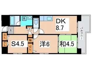 グラマシー立売堀の間取り
