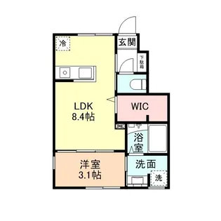 INTEGRAL羽広【1階】の間取り