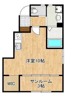 Flower valleyI【1階】の間取り