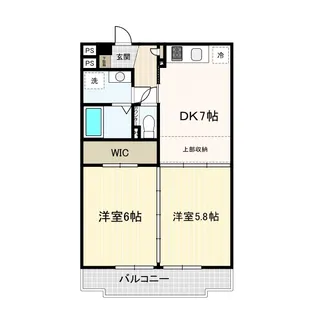 レジディア吉祥寺【1階】の間取り