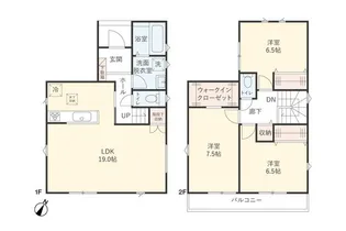 千葉県四街道市千代田2【一戸建】の間取り