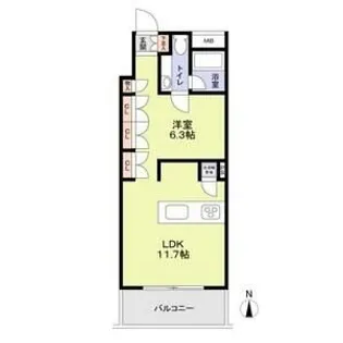 桜ヒルズ【4階】の間取り