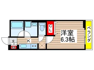 エスペランサ【3階】の間取り