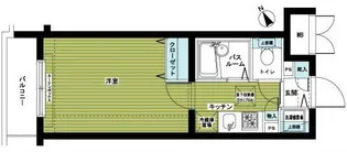フェニックス高田馬場弐番館【1階】の間取り